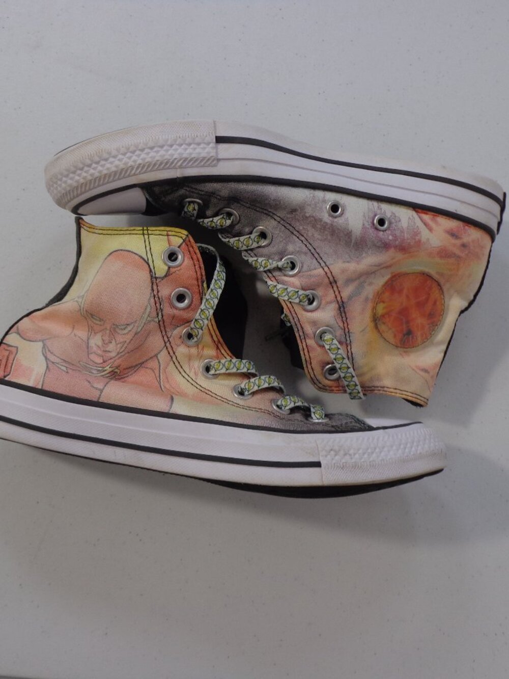 Converse All Star DC Comics Rebirth The Flash High Top Sneakers Size Men 5 Wo 7 - Picture 5 of 6